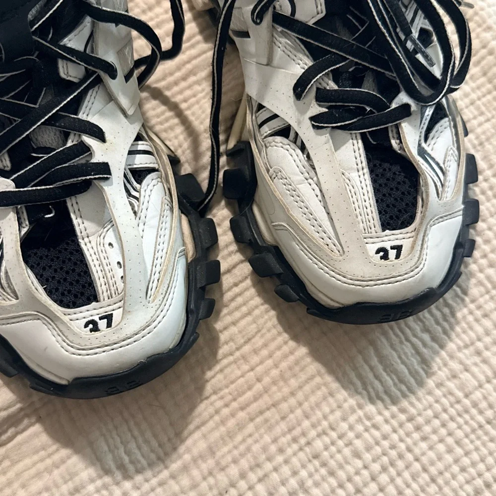 Balenciaga Tracks - chunky white and black track sneakers *read description* - Picture 13 of 13